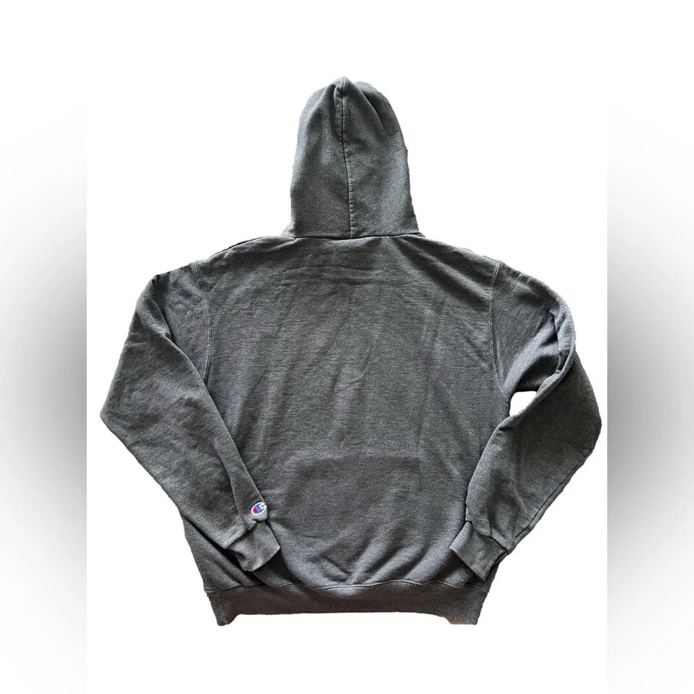 Champion University of Miami Dark Gray Hoodie - Picture 2 of 4
